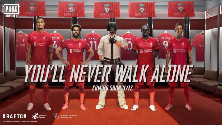 LIVERPOOL FC SIGNS LICENSING DEAL WITH PUBG MOBILE